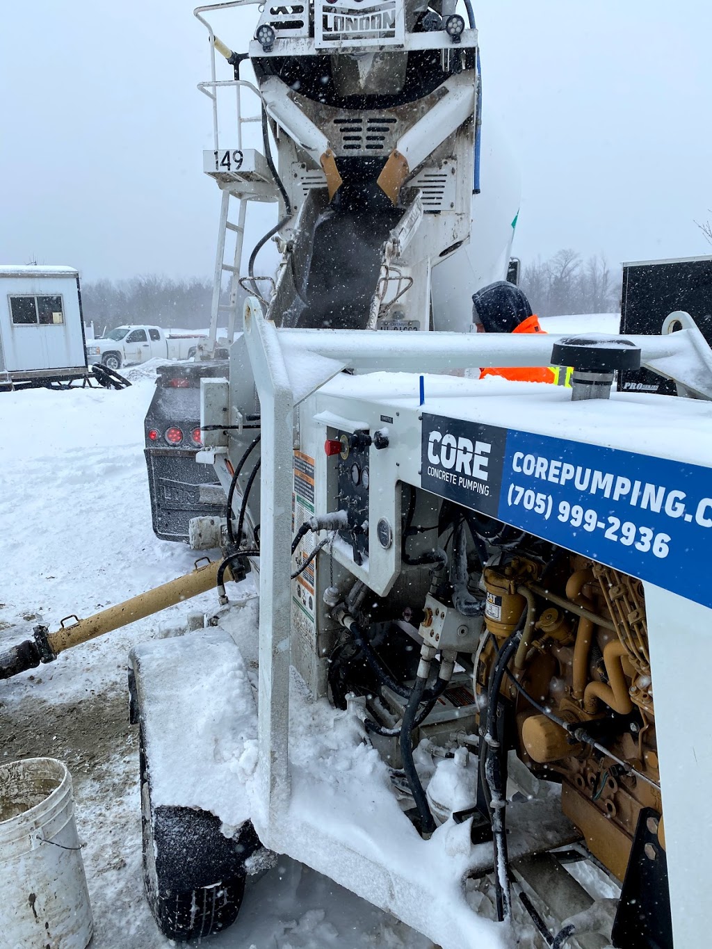 Core Concrete Pumping | 1370 Killarney Beach Rd, Lefroy, ON L0L 1W0, Canada | Phone: (705) 999-2936