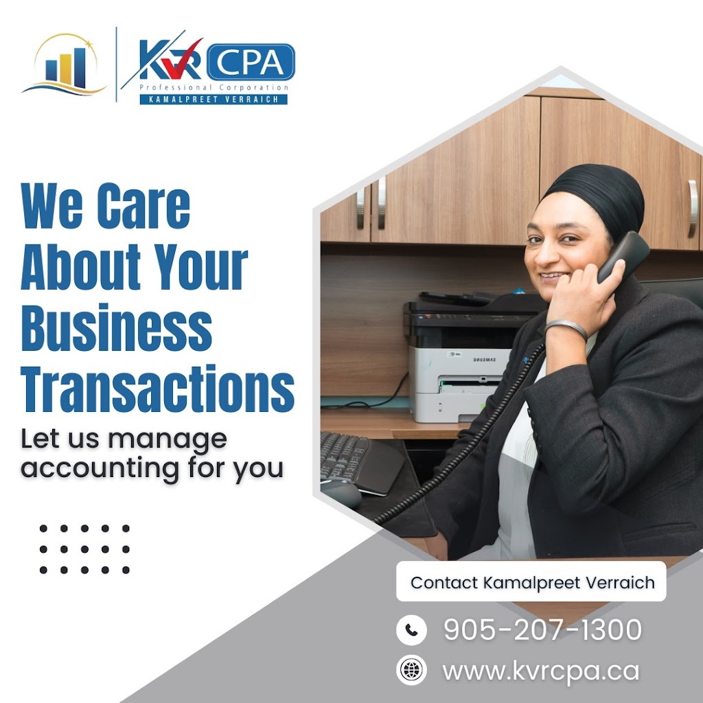 Kamalpreet Verraich CPA | 14 Icefall Rd, Town Of Caledon, ON L7C 3T7, Canada | Phone: (905) 207-1300