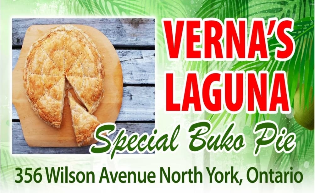 Vernas Laguna Special Buko Pie | 356 Wilson Ave, North York, ON M3H 1S9, Canada | Phone: (647) 801-2921