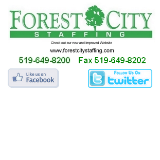Forest City Staffing | 60 Meg Dr #2, London, ON N6E 3T6, Canada | Phone: (519) 649-8200