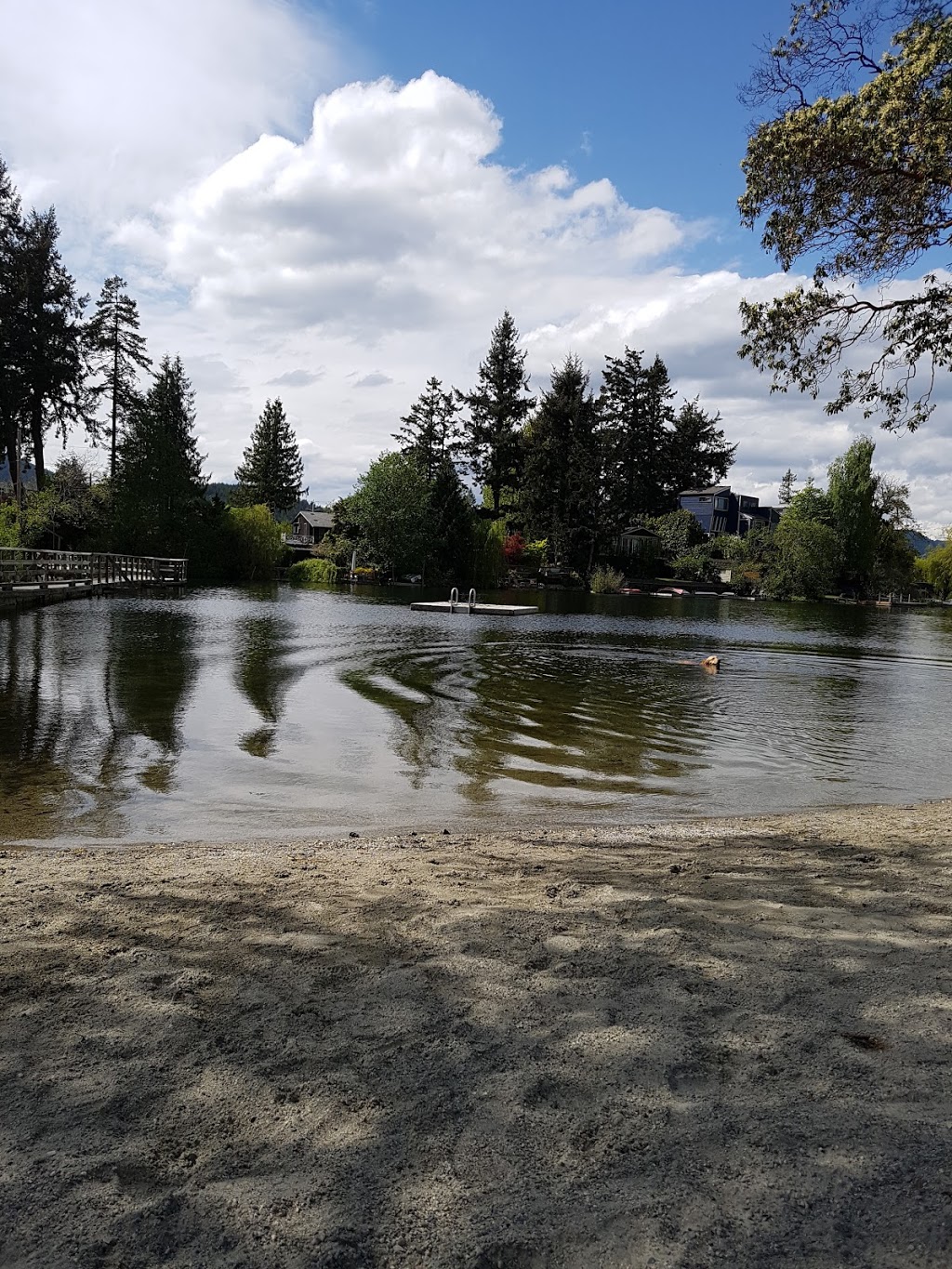 Langford Lake Beach Park | 3018 Trillium Rd, Victoria, BC V9B 4G3, Canada | Phone: (250) 478-7882