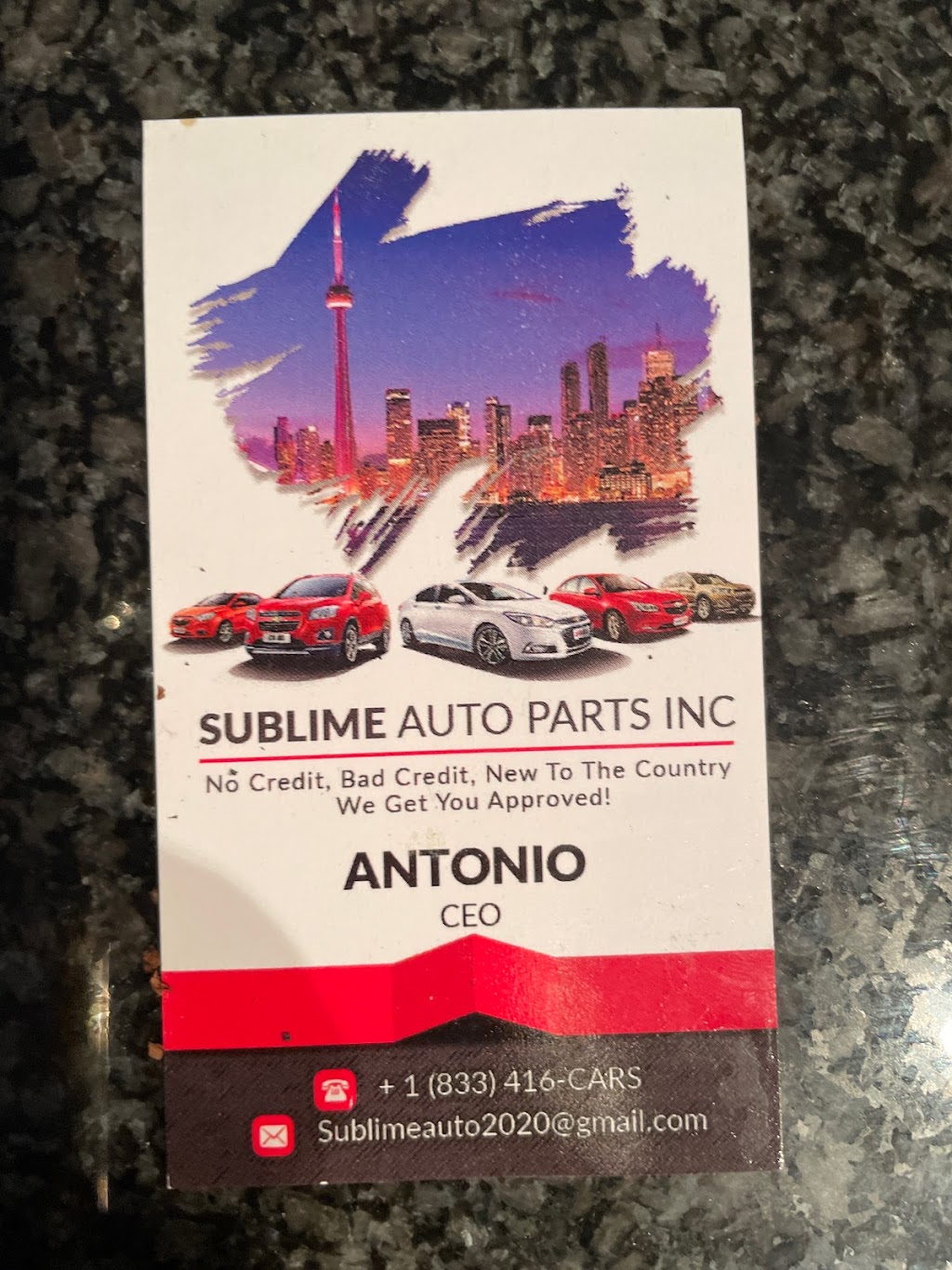 Sublime auto and parts inc. | 1128 Martin Grove Rd, Etobicoke, ON M9W 4W1, Canada | Phone: (416) 614-8787