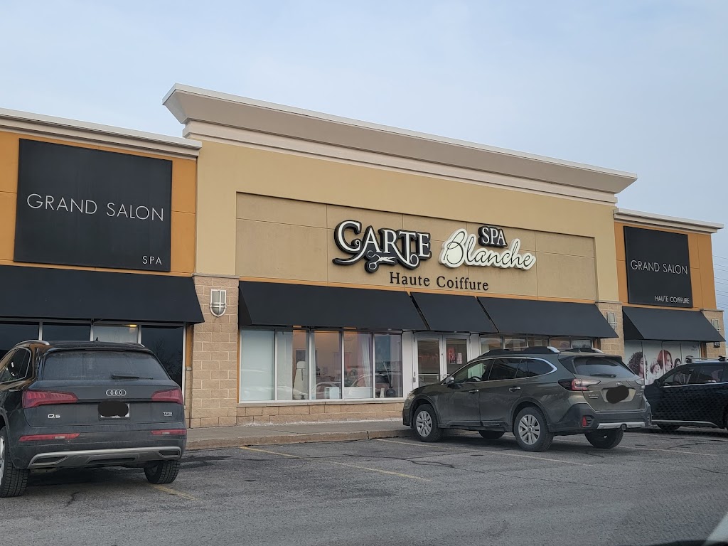 Carte Blanche Haute Coiffure , Salon & Spa 4312 innes | 4312 Innes Rd #3, Ottawa, ON K4A 5E6, Canada | Phone: (613) 837-6644