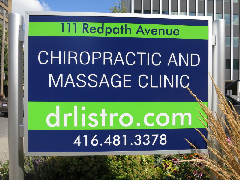 Listro Chiropractic & Massage Clinic | 111 Redpath Ave, Toronto, ON M4S 2J9, Canada | Phone: (416) 481-3378
