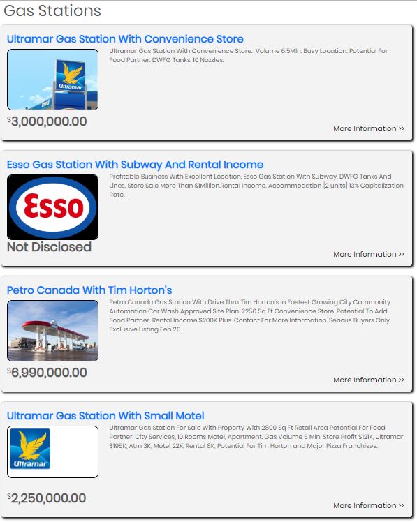 Gas Stations For Sale in Ontario | 80 Eastern Ave #3, Brampton, ON L6W 1X9, Canada | Phone: (647) 801-6464