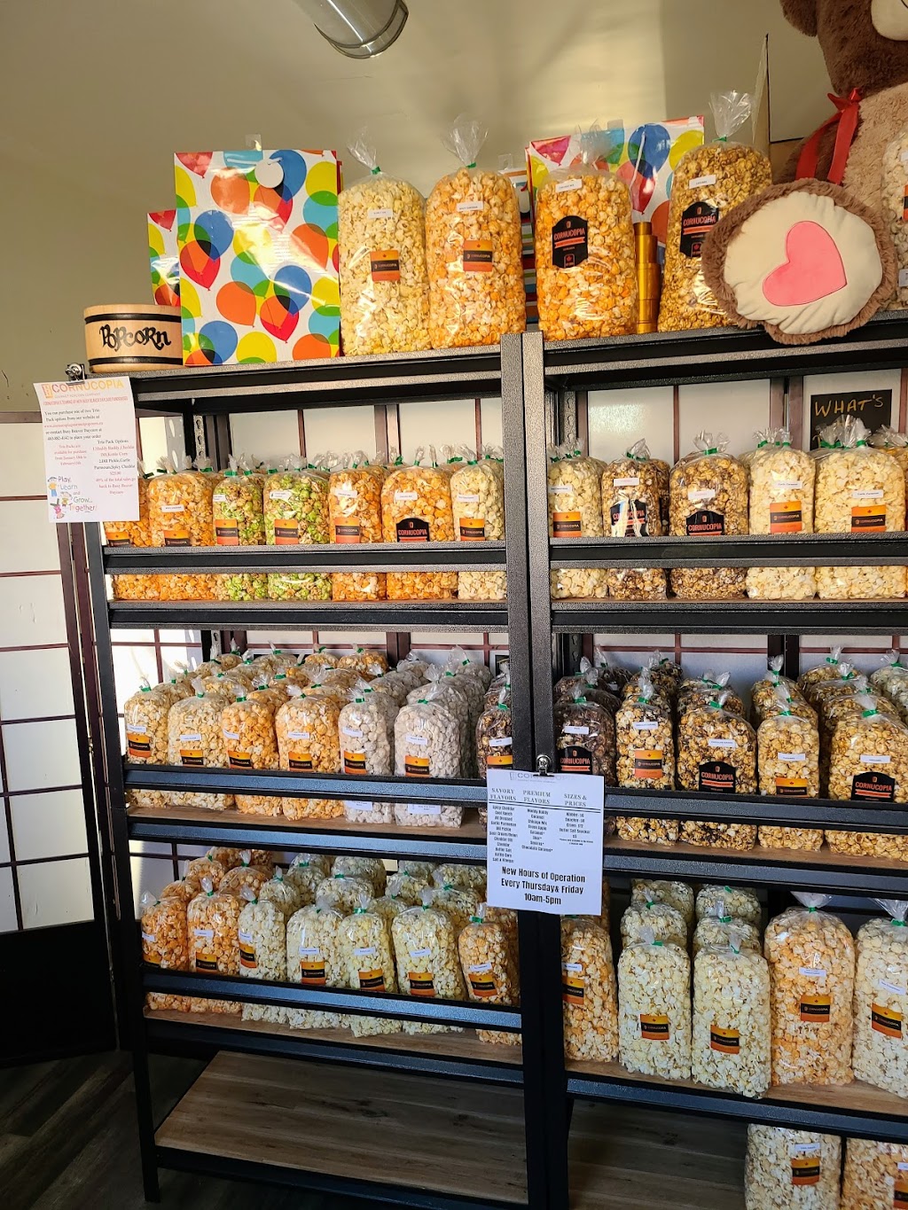 Cornucopia Gourmet Popcorn | 5012 50 Ave, Castor, AB T0C 0X0, Canada | Phone: (587) 447-8984