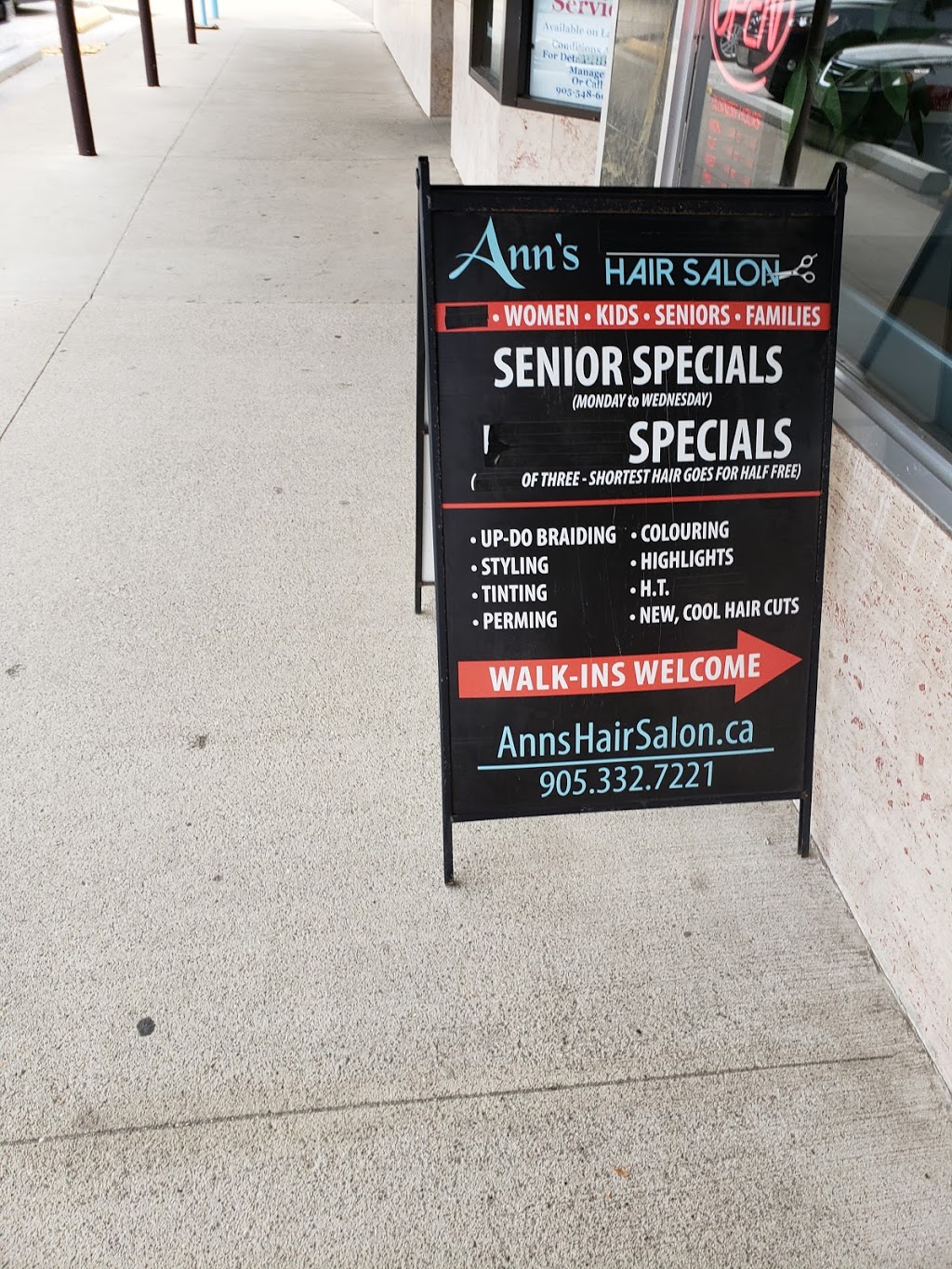 Anns Unisex Hair Salon | hair care | 2021 Mt Forest Dr, Burlington, ON L7P 1H4, Canada | 9053327221 OR +1 905-332-7221