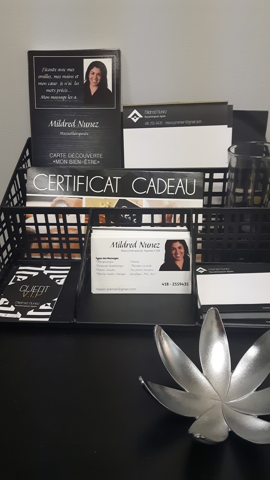 Mildred Nunez Massothérapeute | 3156 Avenue de la Paix, Québec, QC G1X 1C3, Canada | Phone: (418) 255-9435
