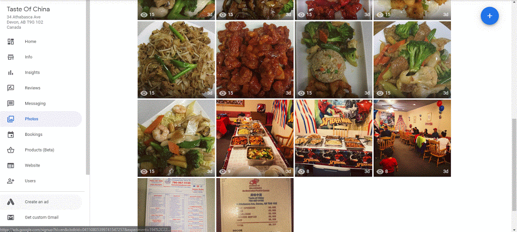 Taste Of China | 34 Athabasca Ave, Devon, AB T9G 1G2, Canada | Phone: (780) 987-9100