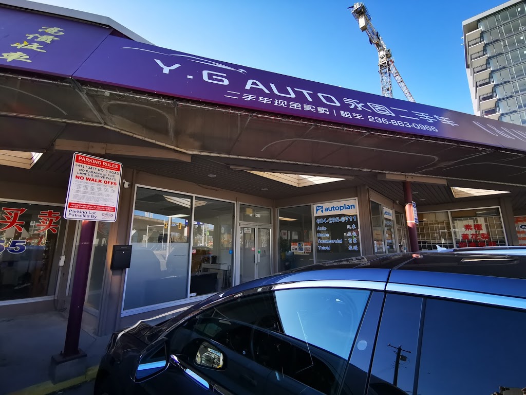 Y.G AUTO 永固二手车/租车 | 3411 Number 3 Rd, Richmond, BC V6X 2B6, Canada | Phone: (236) 863-0966