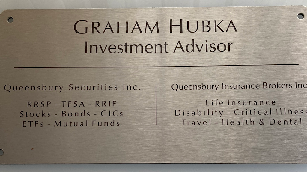 Graham Hubka - Queensbury Securities Inc. | point of interest | 6026 Sunset Rd, Nanaimo, BC V9V 1K2, Canada | 2508026510 OR +1 250-802-6510
