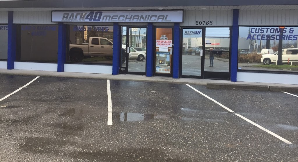 Back 40 Mechanical | 20785 Langley Bypass #100, Langley City, BC V3A 5E8, Canada | Phone: (778) 895-3431