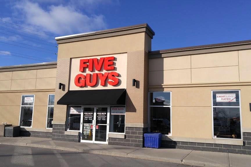 Five Guys | 1181 Greenbank Rd, Nepean, ON K2J 4Y6, Canada | Phone: (613) 823-0093