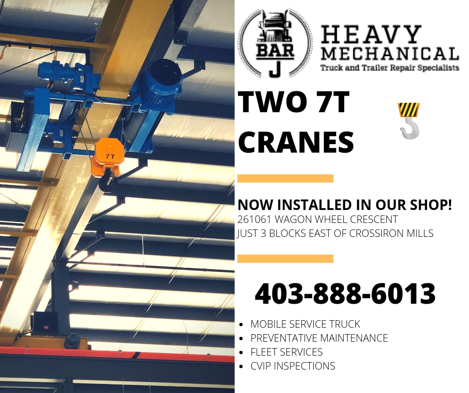 Bar J Heavy Mechanical Inc. | 261061 Wagon Wheel Cres, Rocky View No. 44, AB T4A 0E2, Canada | Phone: (403) 888-6013