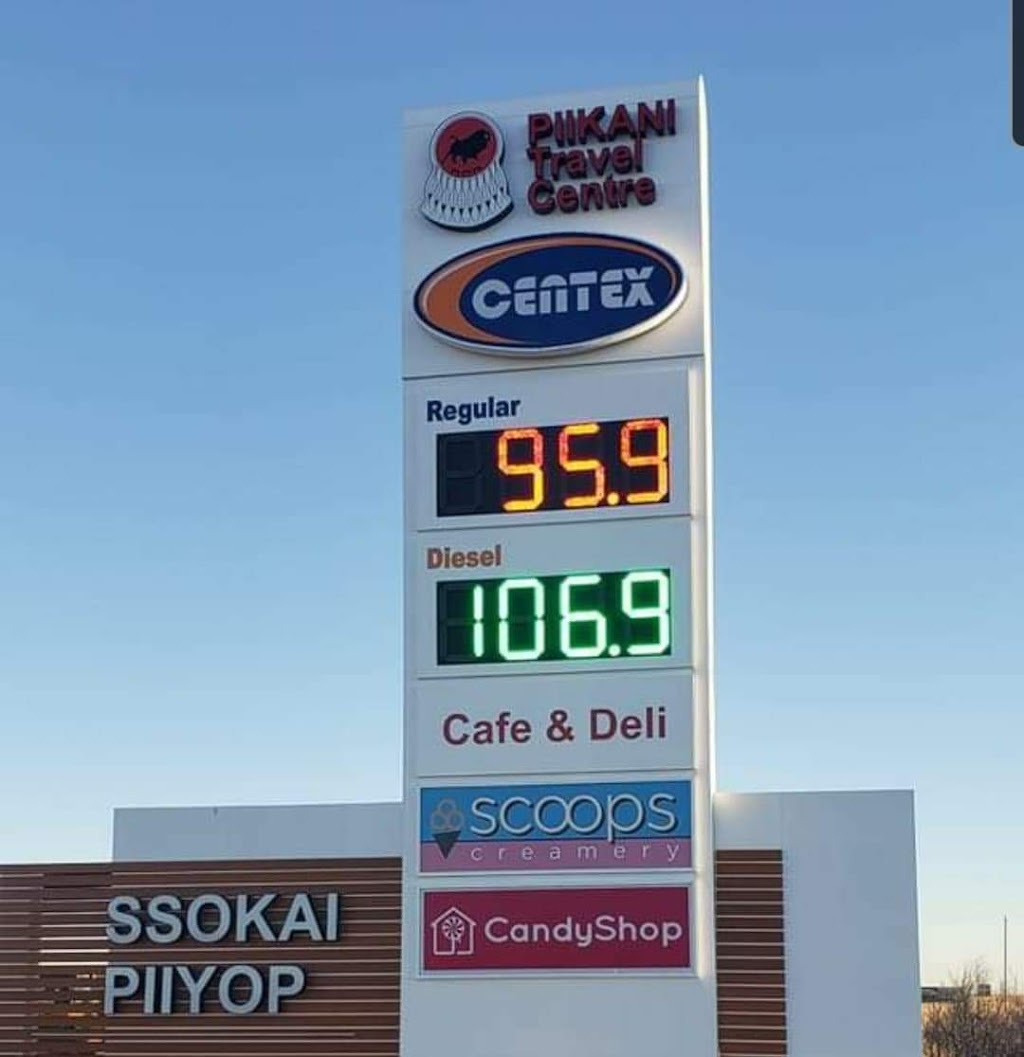 Piikani Travel Centre | AB-3, Brocket, AB T0K 0H0, Canada | Phone: (587) 421-2500