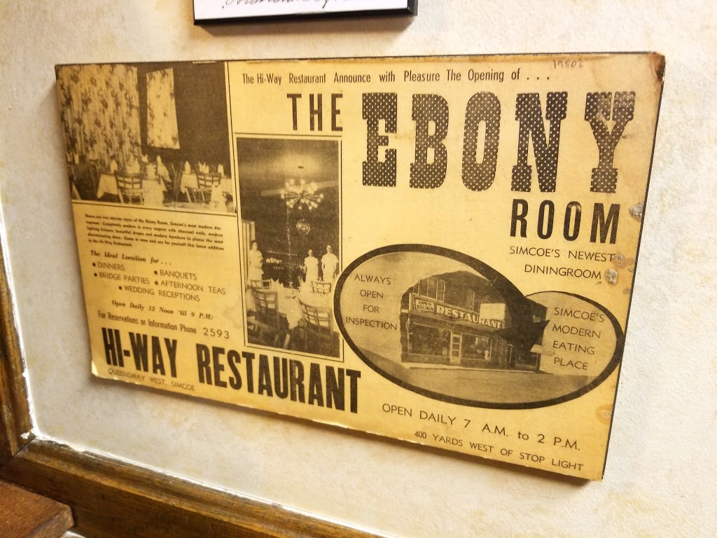 Hi-Way Restaurant | 63 Queensway West, Simcoe, ON N3Y 2M2, Canada | Phone: (519) 426-0380
