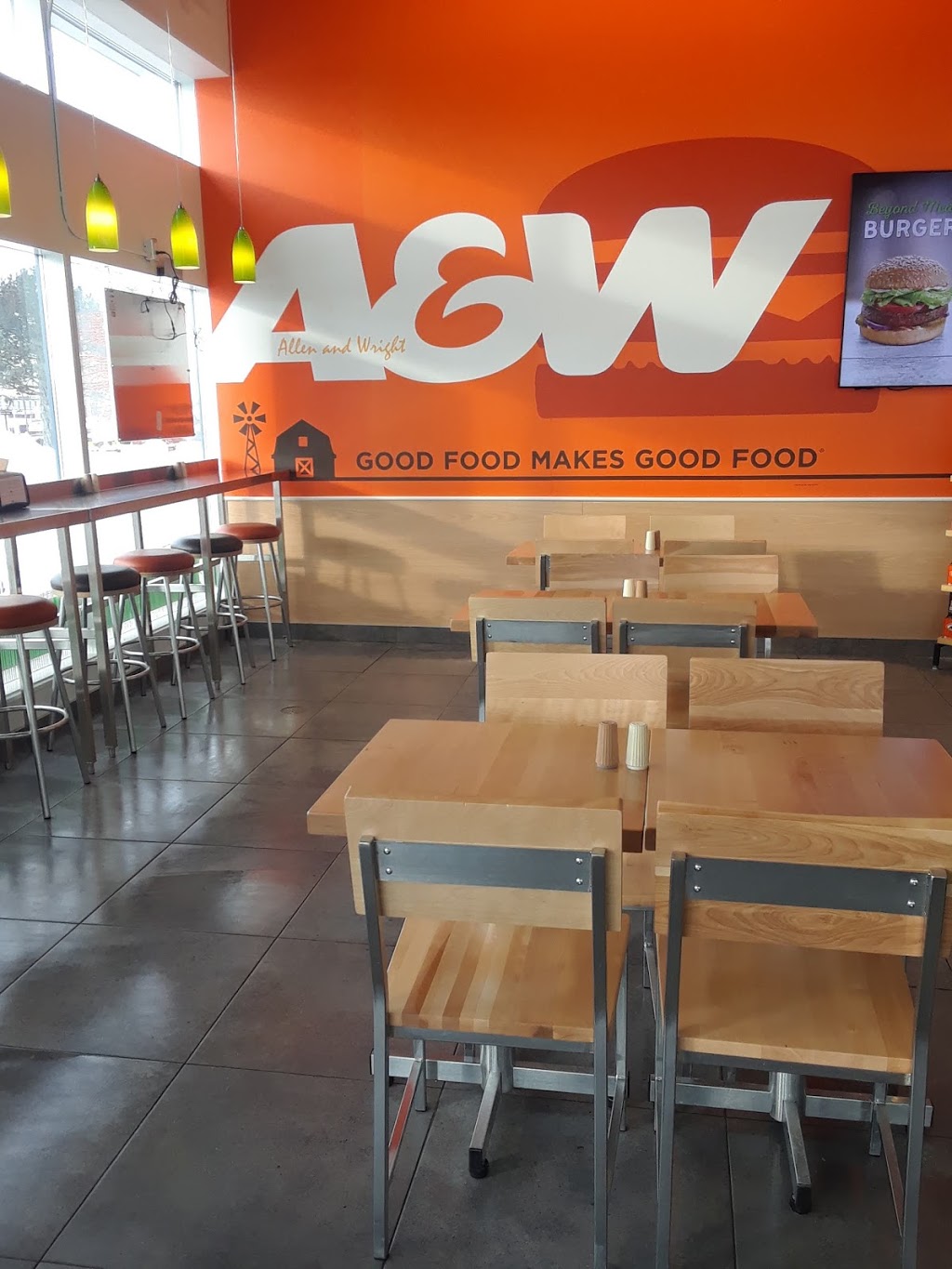 A&W Canada | 1118 Finch Ave W Unit 1, North York, ON M3J 3J4, Canada | Phone: (647) 508-1404