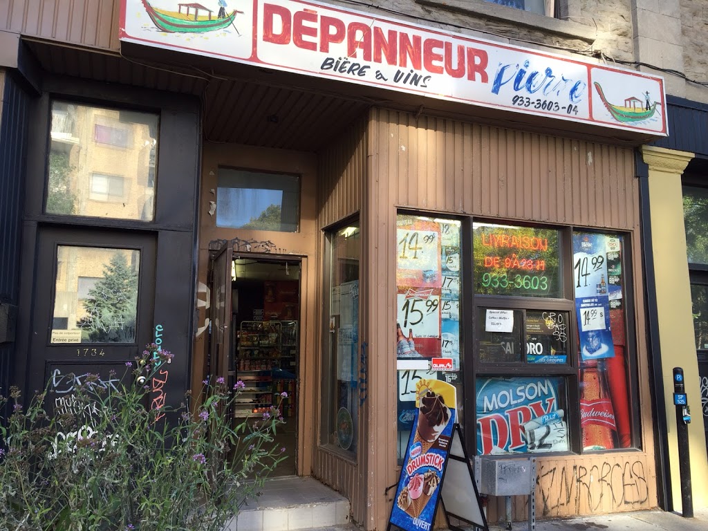 Depanneur Pierre ZS | convenience store | 1736 Rue Notre-Dame Ouest, Montréal, QC H3J 1M3, Canada | 5149333603 OR +1 514-933-3603