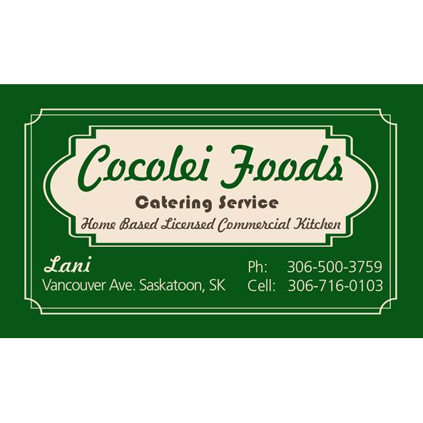 Cocolei Foods | 334 Vancouver Ave S, Saskatoon, SK S7M 3N1, Canada | Phone: (306) 716-0103
