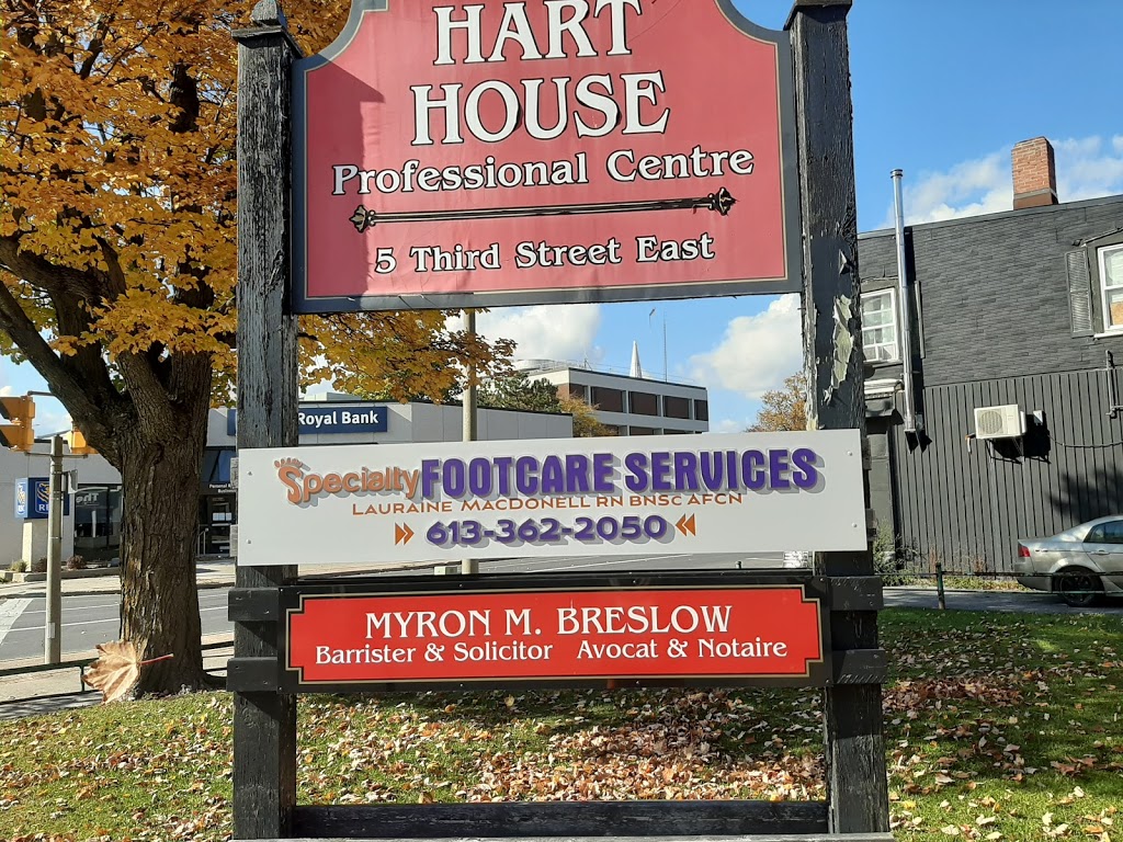 Lauraines Specialty Footcare Services | 16314 Eamer Road, Clinic locations:, 43 Long Sault Dr, Long Sault, ON K0C 1P0, Canada | Phone: (613) 362-2050