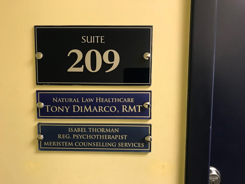 Tony DiMarco, RMT | 603 Argus Rd #209, Oakville, ON L6J 6G6, Canada | Phone: (905) 466-6763