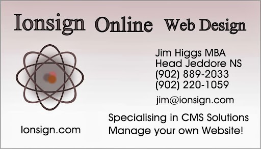Ionsign Online | 85 Schooner Landing, Head of Jeddore, NS B0J 1P0, Canada | Phone: (902) 889-2033