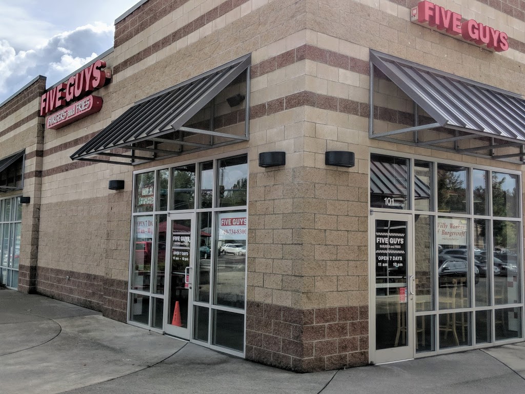 Five Guys | 1301 W Bakerview Rd, Bellingham, WA 98226, USA | Phone: (360) 734-8300