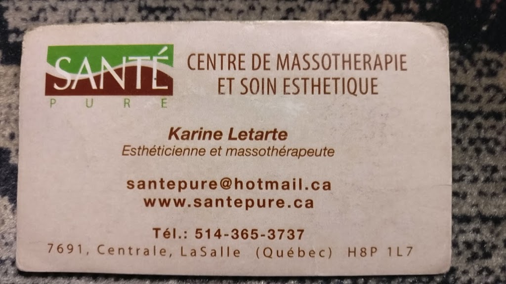 Santé Pure | 7691 Rue Centrale, LaSalle, QC H8P 1L7, Canada | Phone: (514) 365-3737