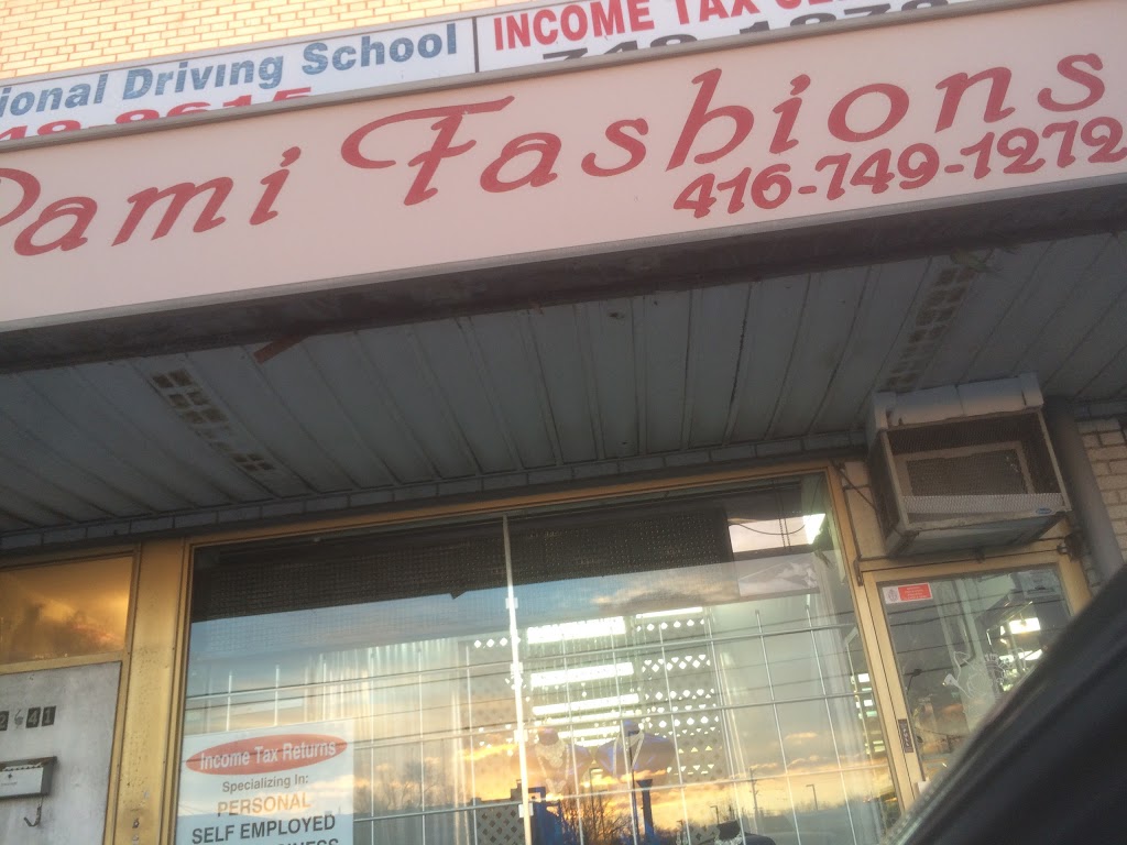 Pammy Fashions | 2641 Islington Ave, Etobicoke, ON M9V 2X4, Canada | Phone: (416) 749-1272