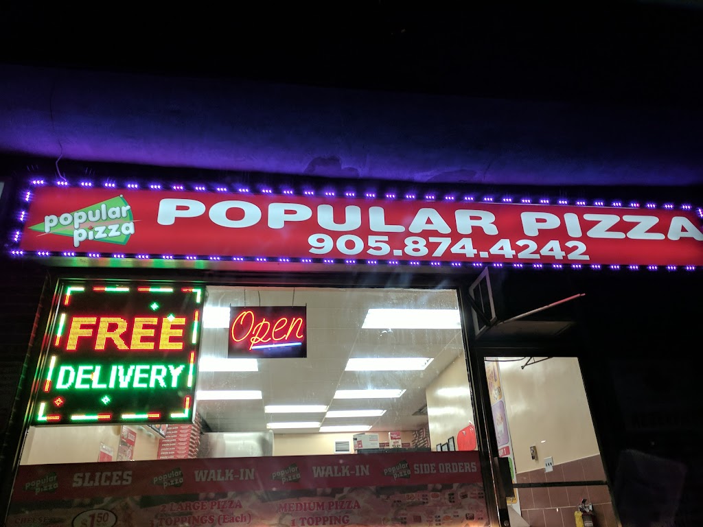 Popular Pizza | 3062 Hurontario St, Mississauga, ON L5B 1N7, Canada | Phone: (905) 874-4242