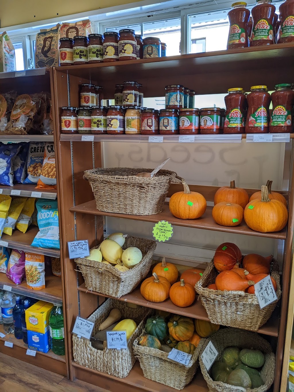 Seeds Food Market | 2733a Dunsmuir Ave, Cumberland, BC V0R 1S0, Canada | Phone: (250) 336-0129