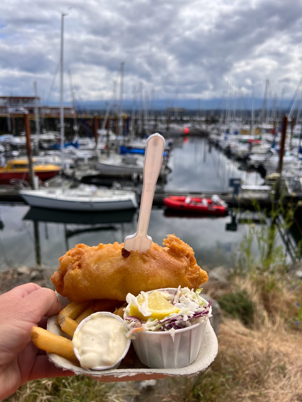 Surfside Fishn Chips | 127 Port Augusta St, Comox, BC V9M 3N8, Canada | Phone: (250) 207-7873