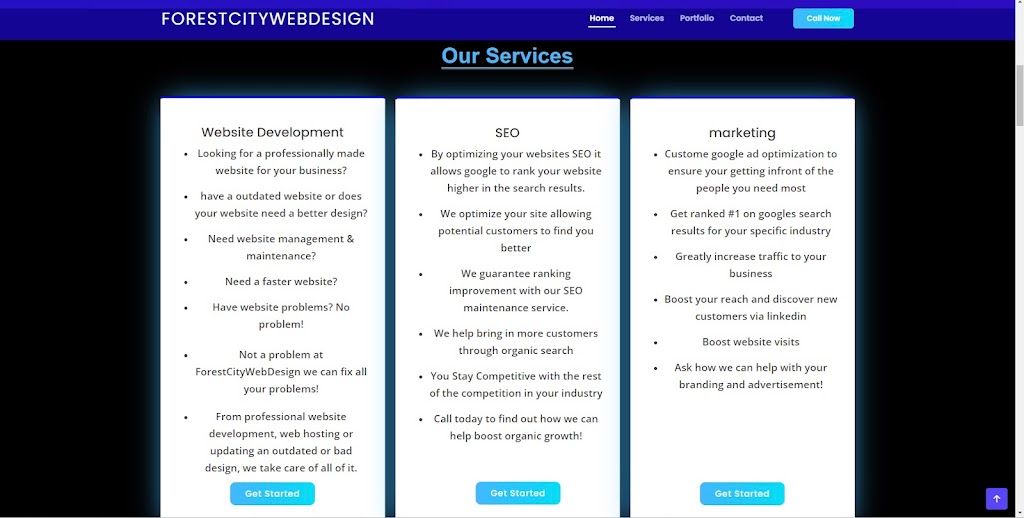forestcitywebdesign | 2990 Turner Crescent, London, ON N6M 0A1, Canada | Phone: (519) 282-6871