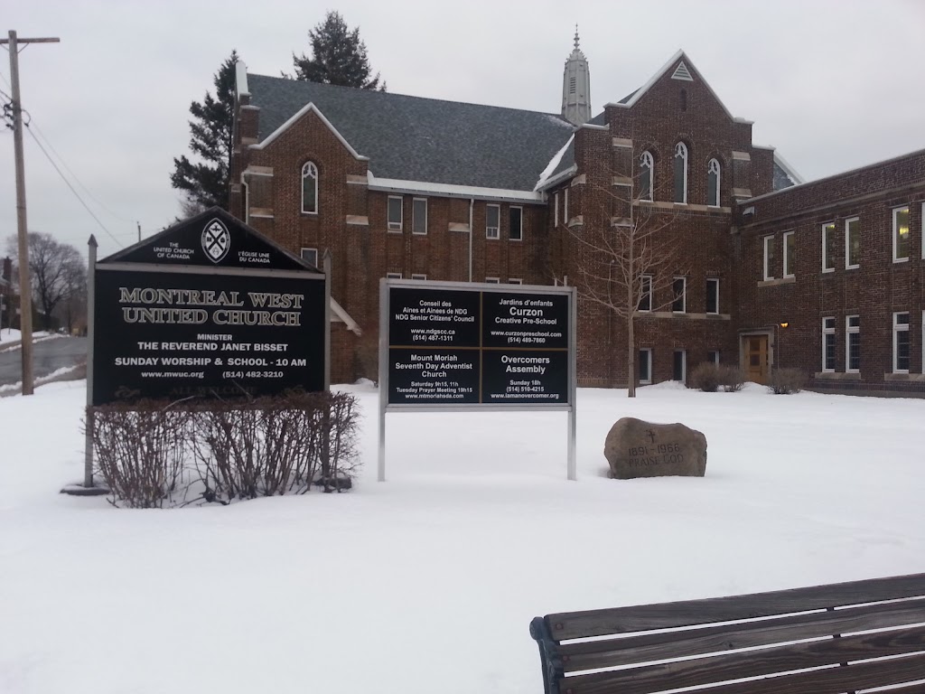 Montreal West United Church | 88 Av. Ballantyne N, Montréal-Ouest, QC H4X 2B8, Canada | Phone: (514) 482-3210