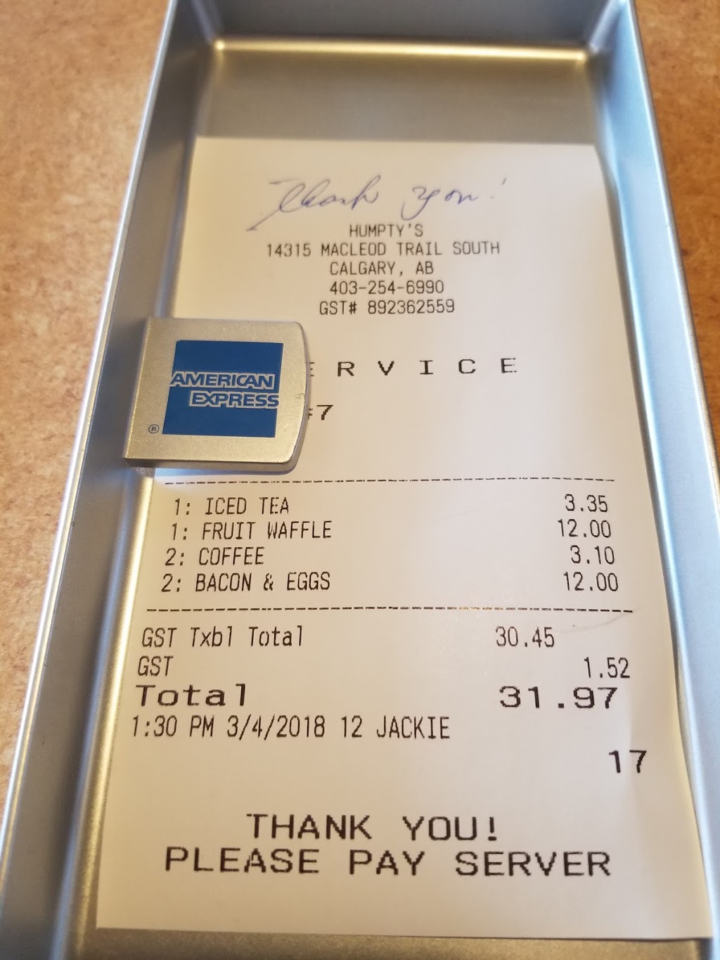 Humptys Family Restaurants | 14315 Macleod Trail SW, Calgary, AB T2Y 1M6, Canada | Phone: (403) 254-6990