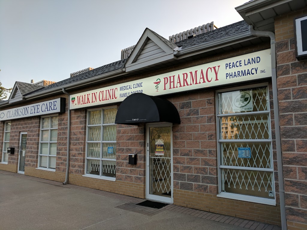 Peace Land Pharmacy Inc. | 1020 Johnsons Ln Unit #A3, Mississauga, ON L5J 2P7, Canada | Phone: (905) 855-0909