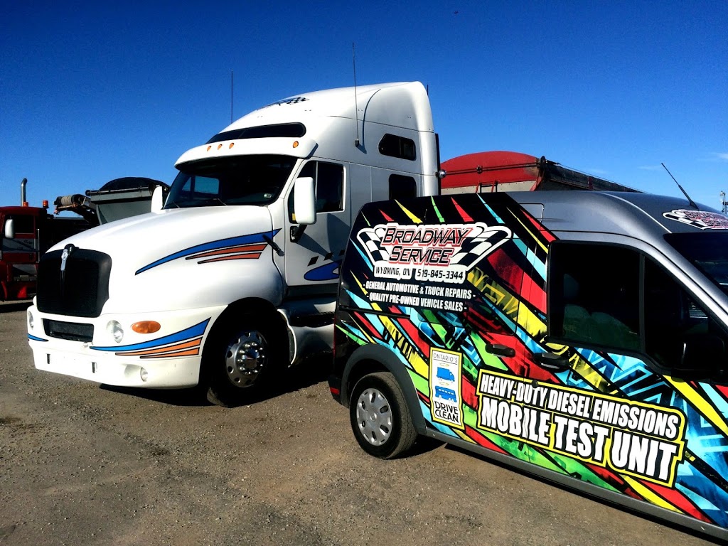 Broadway Service | 662 Broadway St, Wyoming, ON N0N 1T0, Canada | Phone: (519) 845-3344
