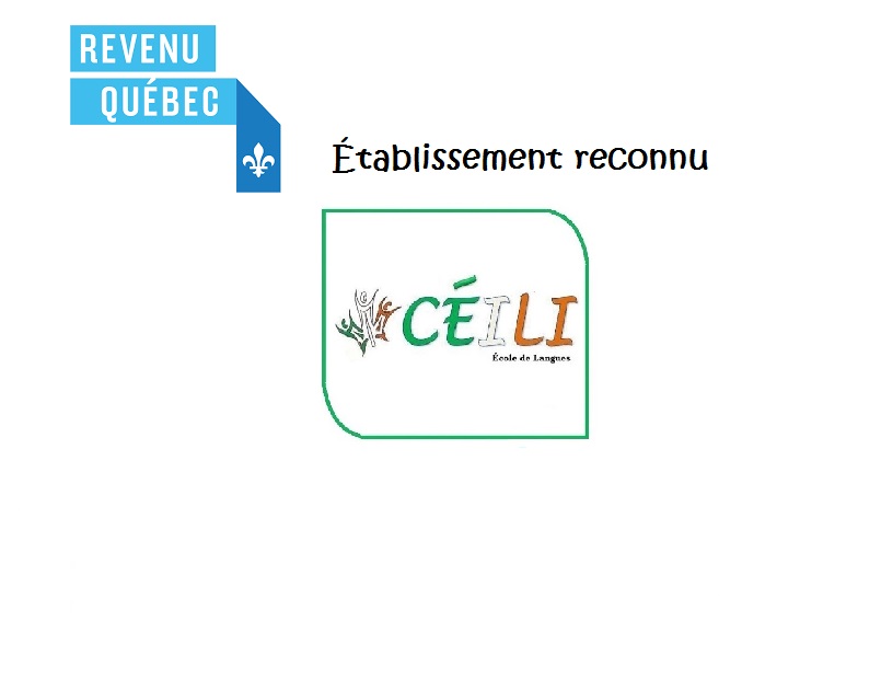 CÉILI École de Langues | 37 Rue Éthier, Saint-Basile-le-Grand, QC J3N 1K8, Canada | Phone: (450) 461-2285
