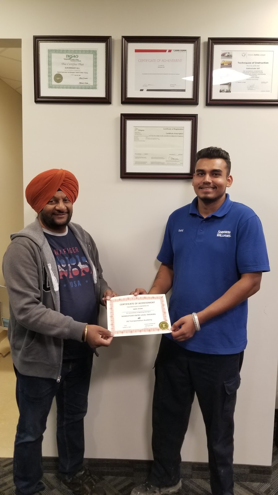A1 Transportation Academy | 740 Beaverdale Rd, Cambridge, ON N3C 2V3, Canada | Phone: (905) 754-0579