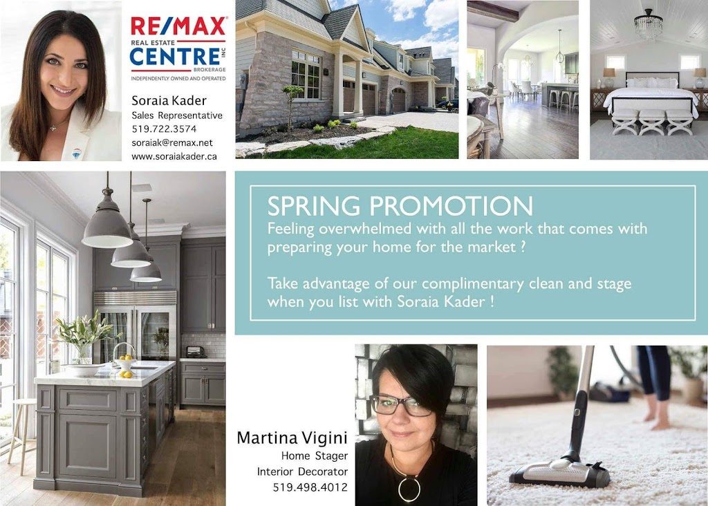 Soraia Kader- RE/MAX Real Estate Centre Inc. | 720 Westmount Rd E, Kitchener, ON N2E 2M6, Canada | Phone: (519) 722-3574