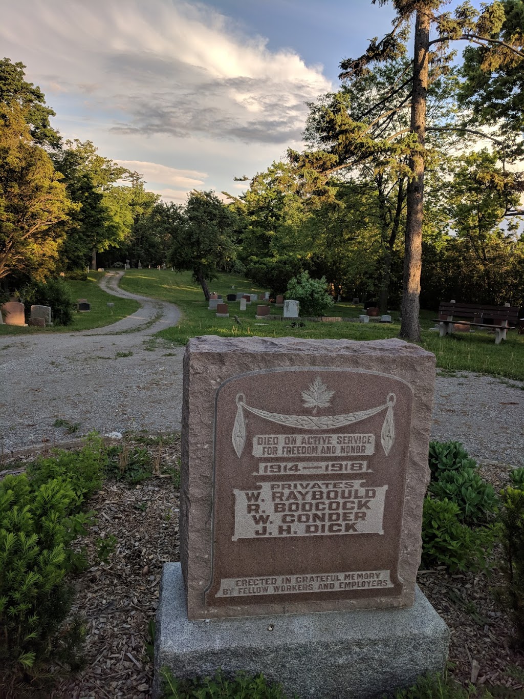 Oakville/St. Marys Pioneer Cemetery | 1020 Sixth Line, Oakville, ON L6H 1W5, Canada