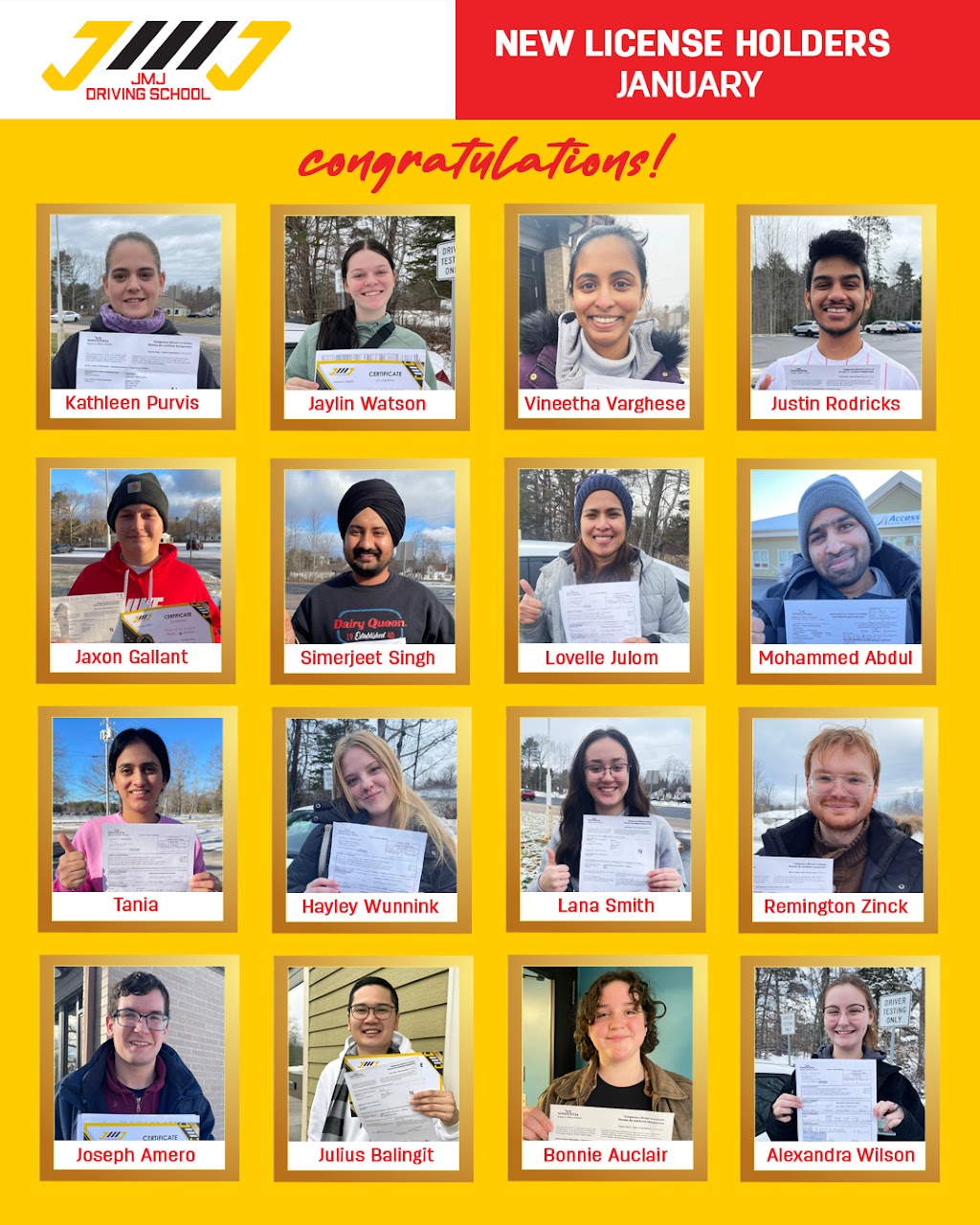 JMJ DRIVING SCHOOL | 780 Central Ave, Greenwood, NS B0P 1N0, Canada | Phone: (902) 599-3256