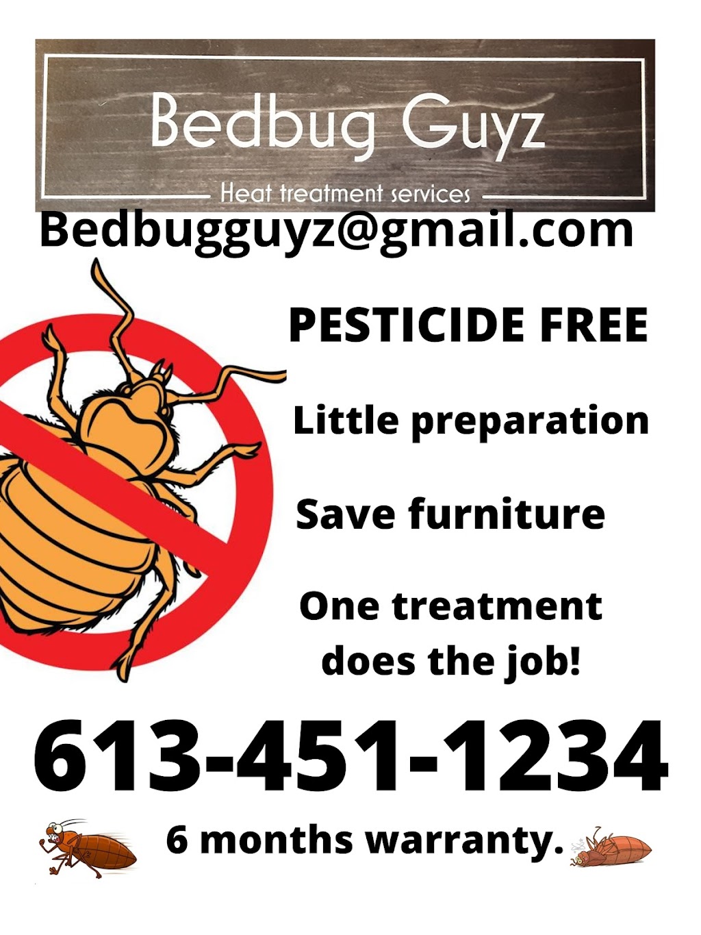 Bed bug guyz | 209 Montfort St, Vanier, ON K1L 5P3, Canada | Phone: (613) 451-1234