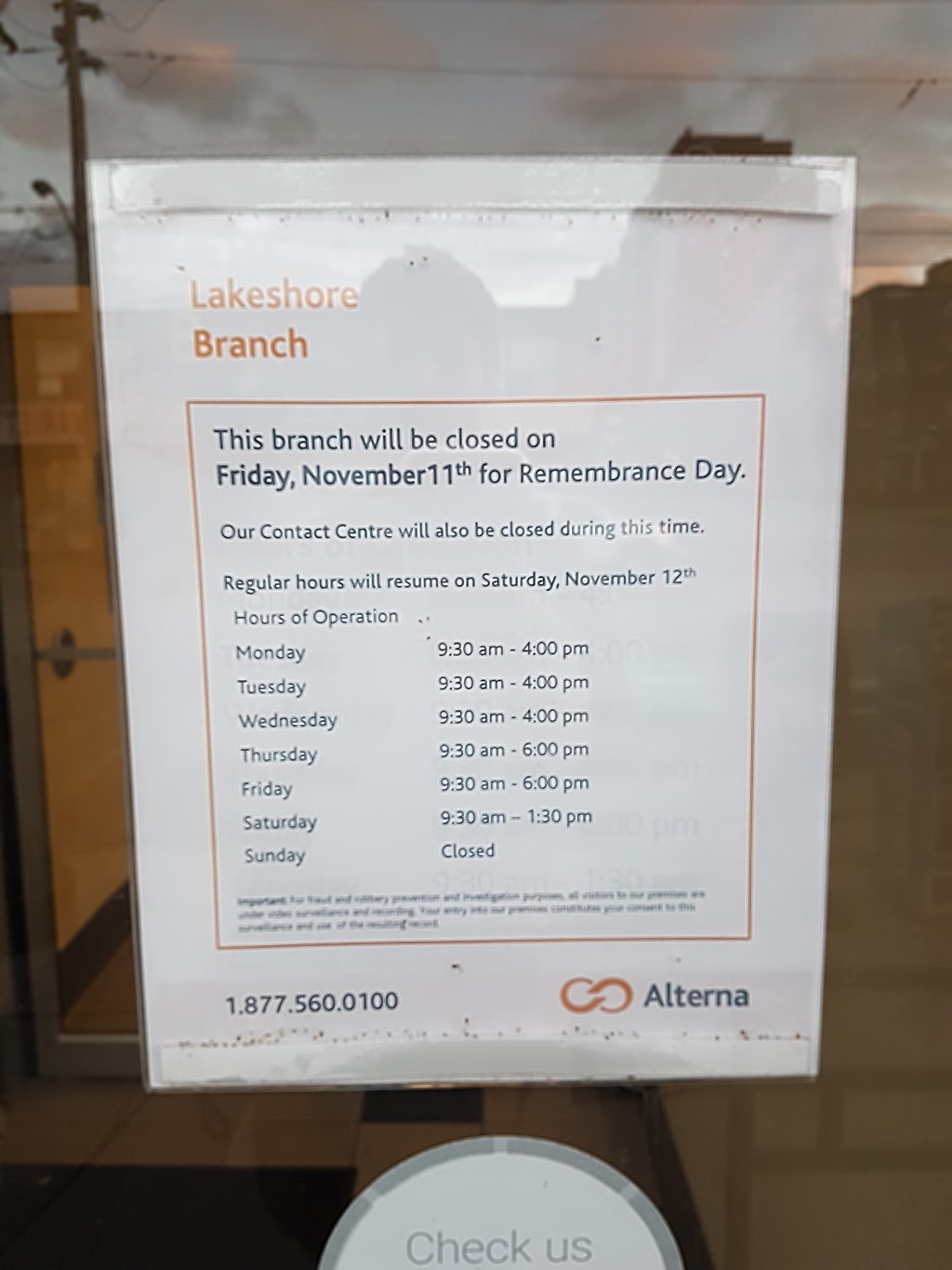Alterna Savings | 3001 Lake Shore Blvd W, Etobicoke, ON M8V 1J8, Canada | Phone: (416) 213-7974