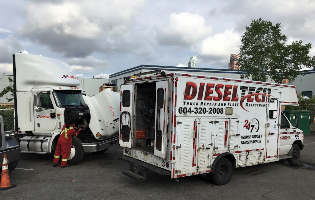 Dieseltech Truck Repair & Mobile Fleet Maintenance 24hr | 5288 Still Creek Ave, Burnaby, BC V5C 4E4, Canada | Phone: (604) 320-2008