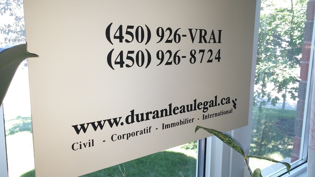 Avocat daffaires Duranleau inc. | 6372 Rue des Muscadiers, Saint-Hubert, QC J3Z 1G9, Canada | Phone: (514) 914-8724