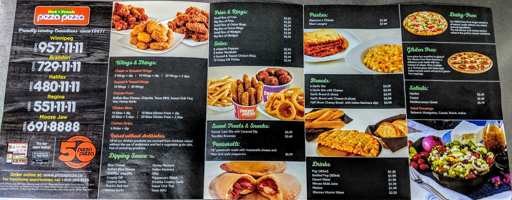 Pizza Pizza | 2677 Pembina Hwy, Winnipeg, MB R3T 2H5, Canada | Phone: (204) 957-1111