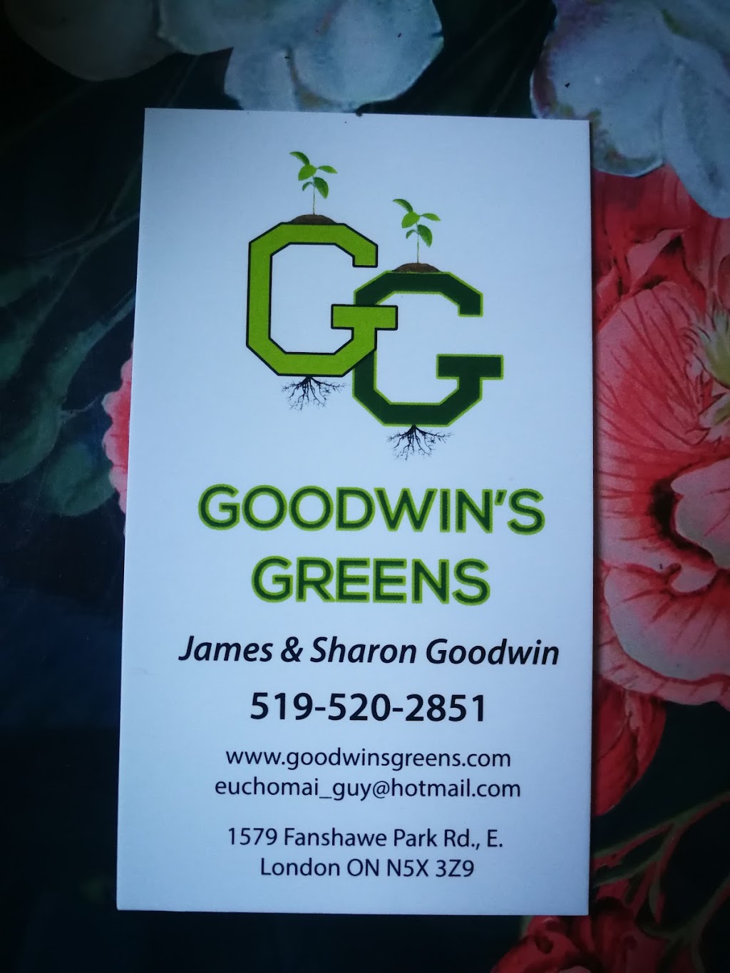 Goodwins Greens | 1579 Fanshawe Park Rd E, London, ON N5X 3Z9, Canada | Phone: (519) 520-2851