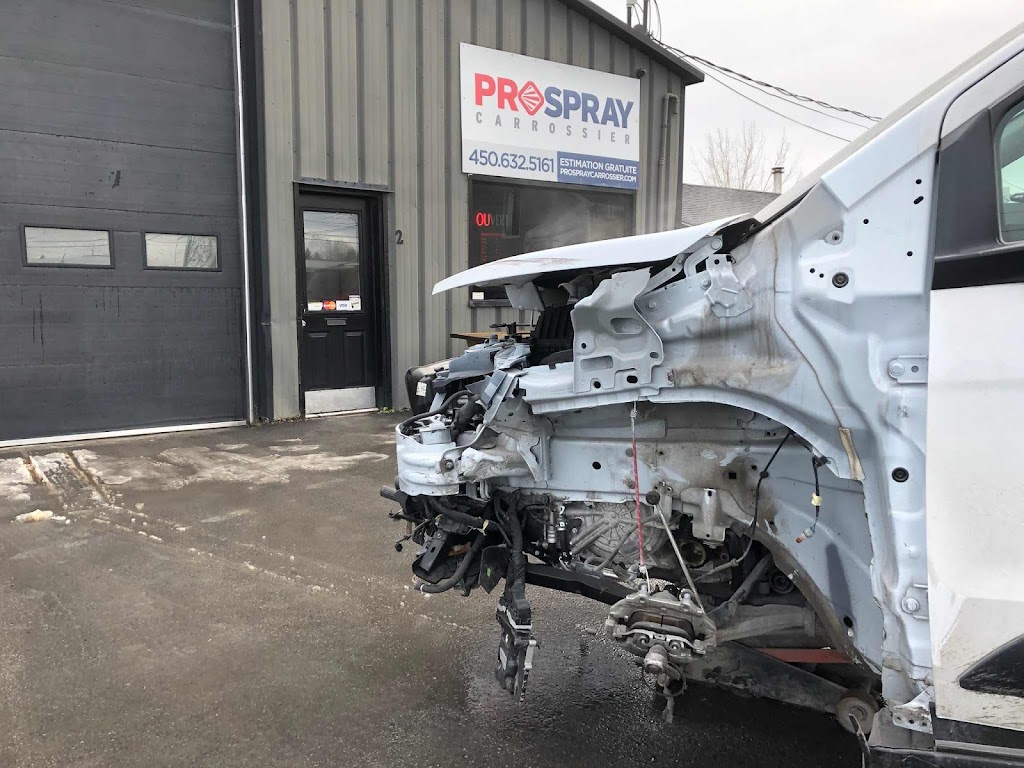 Pro Spray Carrossier - Débosselage & Peinture | 2 Rue St Pierre, Saint-Constant, QC J5A 2E1, Canada | Phone: (450) 632-5161