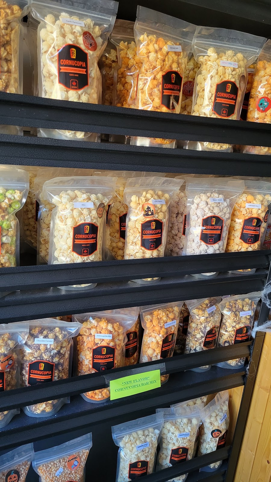 Cornucopia Gourmet Popcorn | 5012 50 Ave, Castor, AB T0C 0X0, Canada | Phone: (587) 447-8984